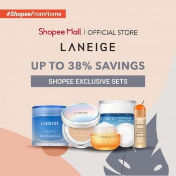 Laneige-Special-Promotion-at-Shopee-350x350 Now till 18 Apr 2020: Laneige Special Promotion at Shopee