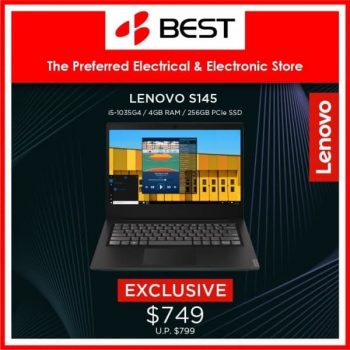 Lenovo-Notebooks-Exclusive-Promotion-at-Best-Denki-350x350 28 Apr 2020 Onward: Lenovo Notebooks Exclusive Promotion at Best Denki