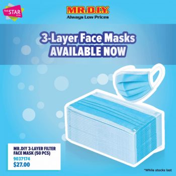 MR-DIY-Face-Mask-Promo-at-The-Star-Vista-350x350 16 Apr 2020 Onward: MR DIY Face Mask Promo at The Star Vista