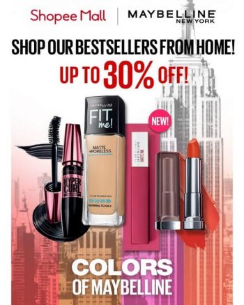 Maybelline-30-off-Promotion-at-Shopee-350x438 8 Apr 2020: Maybelline 30% off Promotion at Shopee
