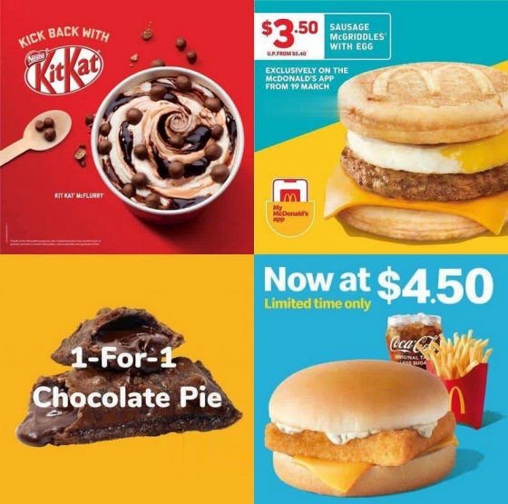 Now till 6 may 2020 mcdonald s 1 for 1 promotion sg everydayonsales