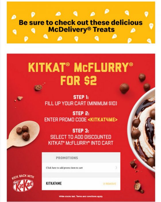 216 Apr 2020 Mcdonald's McDelivery Promo Codes