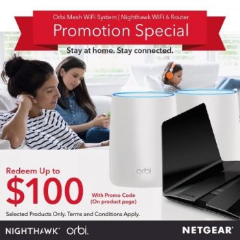 Netgear-Nighthalk-and-Wifi-6-Router-Promotion-Special-at-Challenger-350x350 28-30 Apr 2020: Netgear Nighthalk and Wifi 6 Router Promotion Special at Challenger