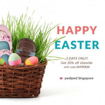 Pediped-Easter-Sale-350x350 Now till 14 Apr 2020: Pediped Easter Sale