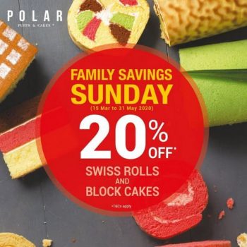 Polar-Puffs-Cakes-20-off-Promotion-350x350 Now till 31 May 2020: Polar Puffs & Cakes 20% off Promotion