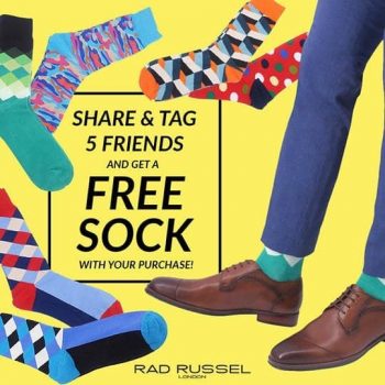 Rad-Russel-Free-Sock-Promotion-350x350 28 Apr 2020 Onward: Rad Russel Free Sock Promotion