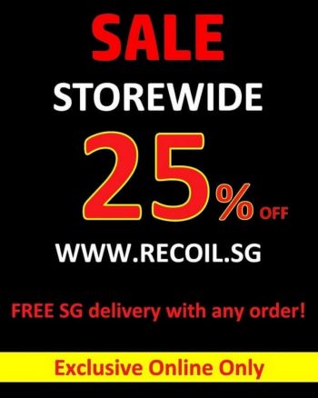 Recoil-Storewide-Sale-350x438 6 Apr 2020 Onward: Recoil Online Sale