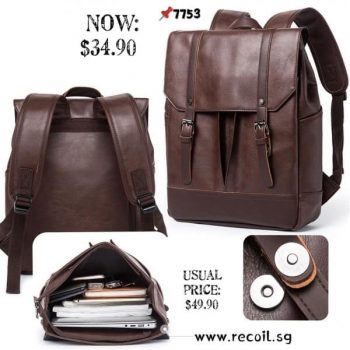 Recoil-Unisex-Leather-Backpack-Promotion-350x350 27 Apr 2020 Onward: Recoil Unisex Leather Backpack Promotion
