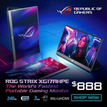 Republic-of-Gamers-ROG-Strix-XG17AHPE-Promotion-at-Challenger-350x350 28 Apr 2020 Onward: Republic of Gamers ROG Strix XG17AHPE Promotion at Challenger