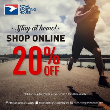 Royal-Sporting-House-20-off-Promotion-350x350 Now till 30 Apr 2020: Royal Sporting House 20% off Promotion