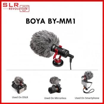 SLR-Revolution-BOYA-BY-MM1-Promotion-350x350 29 Apr 2020 Onward: SLR Revolution BOYA BY-MM1 Promotion