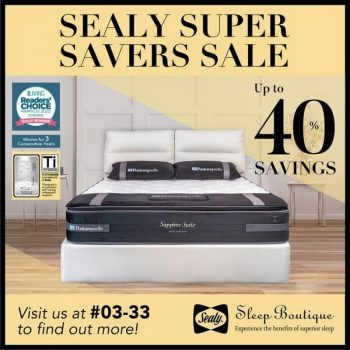 Sealy-Super-Savers-Sale-at-City-Square-Mall-350x350 Now till 3 May 2020: Sealy Super Savers Sale at City Square Mall