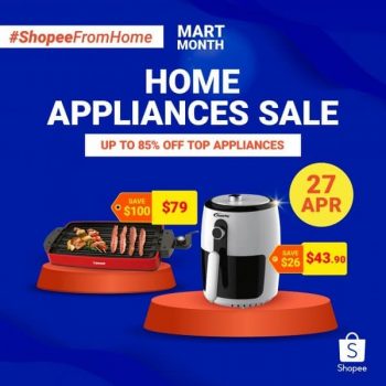 Shopee-Home-Appliances-Sale-Giveaway-350x350 27 Apr 2020: Shopee Home Appliances Sale and Giveaway