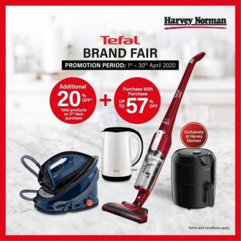 Tefal-Brand-Fair-at-Harvey-Norman-350x350 1-30 Apr 2020: Tefal Brand Fair at Harvey Norman