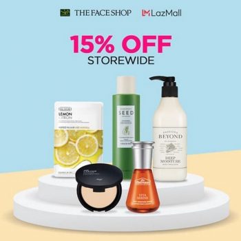 The-Face-Shop-15-off-Promotion-at-Lazada-350x350 22 Apr 2020 Onward: The Face Shop 15% off Promotion at Lazada