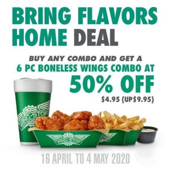 Wingstop-50-off-Promo-350x350 16 Apr-4 May 2020: Wingstop 50% off Promo