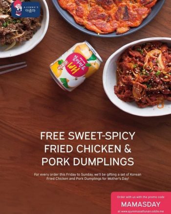 Ajummas-Free-Korean-Fried-Chicken-Promo-350x438 Now till 10 May 2020: Ajumma's Free Korean Fried Chicken Promo