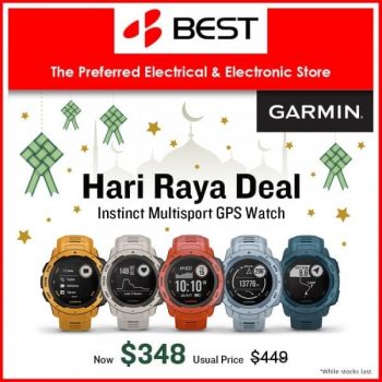 BEST-Denki-GPS-Garmin-Smartwatch-Hari-Raya-Deal-350x350 25-31 May 2020: BEST Denki GPS Garmin Smartwatch Hari Raya Deal