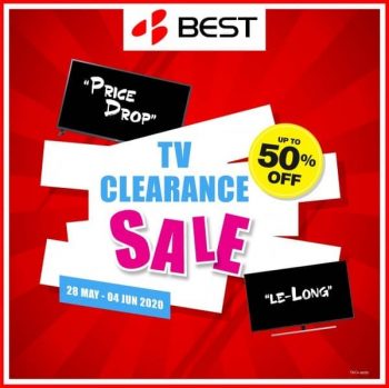 BEST-Denki-TV-Clearance-Sale--350x349 28 May-4 Jun 2020: BEST Denki TV Clearance Sale