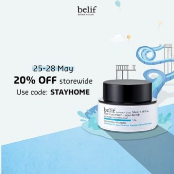 Belif-Storewide-Promotion-on-THEFACESHOP-350x350 25-28 May 2020: Belif Storewide Promotion on THEFACESHOP