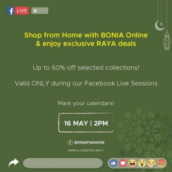 Bonia-Second-Live-Session-350x350 16 May 2020: Bonia Second Live Session