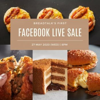 BreadTalk-Facebook-Live-Sale-350x350 27 May 2020: BreadTalk Facebook Live Sale