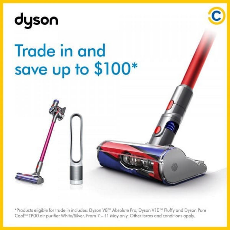 Now till 11 May 2020 COURTS Dyson Promo