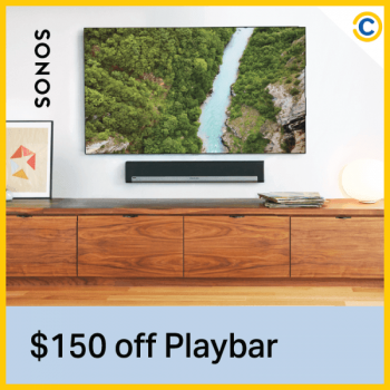 COURTS-Sonos-Playbar-Promotion-350x350 19 May-1 Jun 2020: Sonos Playbar or Playbase  Promotion at COURTS