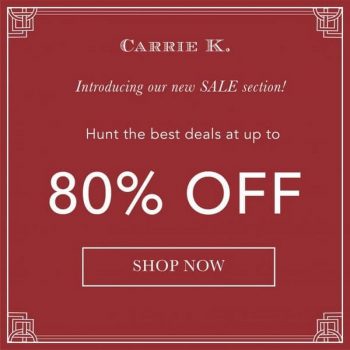 Carrie-K.-New-SaleSection-350x350 Now till 31 May 2020: Carrie K. New Sale Section
