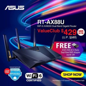 Challenger-Asus-RT-AX88U-A-Dual-Band-Router-Promotion--350x350 26 May 2020 Onward: Challenger Asus RT-AX88U Promotion