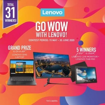 Challenger-Lenovo-Promotion-350x350 20 May-30 Jun 2020: Challenger and Lenovo Giveaway