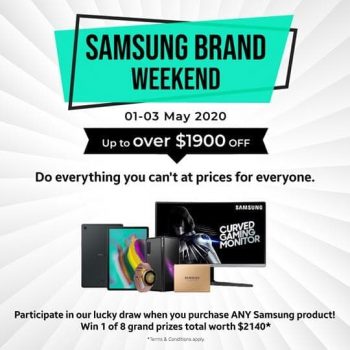 Challenger-Samsung-Brand-Weekend-Promotion-350x350 1 May-3 May 2020: Samsung Brand Weekend Promotion at Challenger
