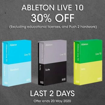 City-Music-Ableton-Live-10-Promotion-350x350 19-20 May 2020: City Music Ableton Live 10 Promotion