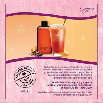 Compass-One-Special-In-Store-Promotion-350x350 27 May-1 Jun 2020: The Coffee Bean and Tea Leaf Special In-Store Promotion at Compass One