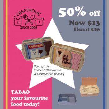 Craftholic-Lunch-Boxes-Promotion--350x350 26 May 2020 Onward: Craftholic Lunch Boxes Promotion at Lazada