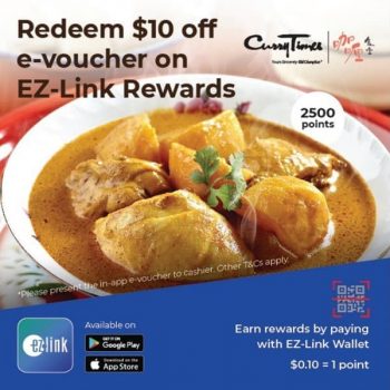 Curry-Times-EZ-Link-Rewards-Promotion-350x350 20 May 2020 Onward: Curry Times EZ-Link Rewards Promotion