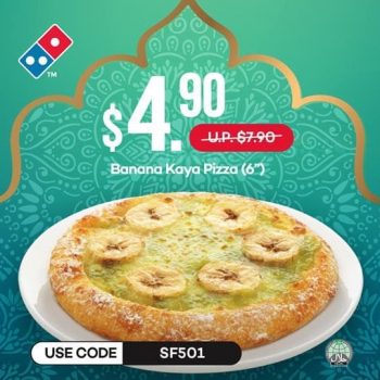 Dominos-Banana-Kaya-Pizza-Promotion-350x350 14 May-7 Jun 2020: Domino's Banana Kaya Pizza Promotion