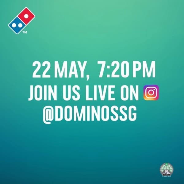 22 May 2020 Domino S Live Sessions Sg Everydayonsales Com