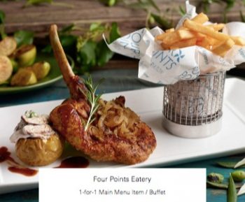 Four-Points-Eatery-Promotion-with-HSBC--350x289 29 May-30 Dec 2020: Four Points Eatery 1-for-1 Promotion with HSBC