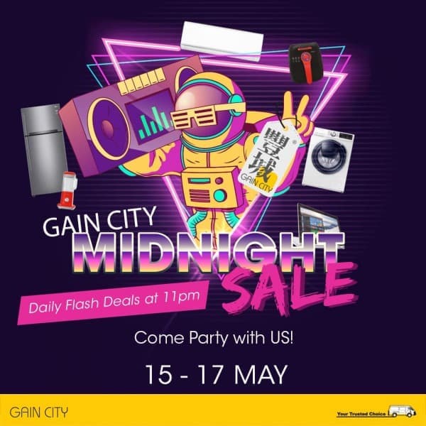 15 17 May 2020 Gain City Biggest Midnight Sale Online Sg Everydayonsales Com