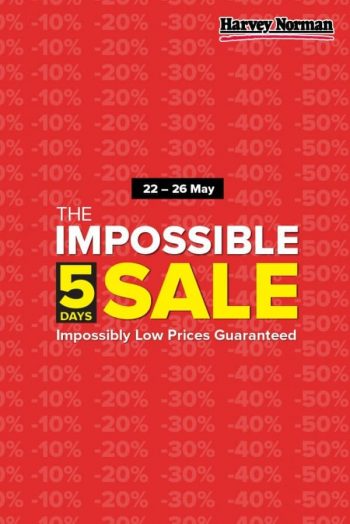 Harvey-Norman-5-Days-Impossible-Sale--350x524 22-26 May 2020: Harvey Norman 5 Days Impossible Sale