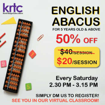 KRTC-Kent-Ridge-Education-English-Abacus-Online-Programme-350x350 30 May 2020: KRTC Kent Ridge Education English Abacus Online Programme