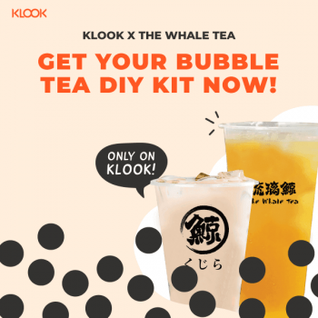 Klook-Whale-Tea-DIY-Bubble-Tea-Kits-Promotion-350x350 11 May 2020 Onward: Klook Whale Tea DIY Bubble Tea Kits Promotion