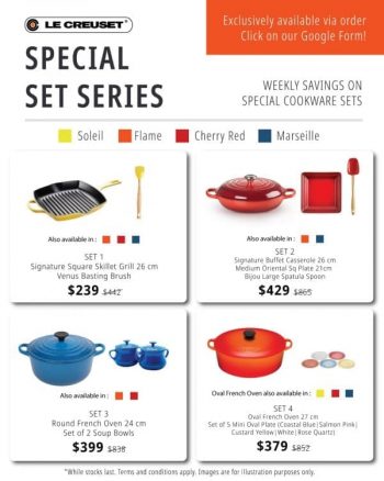 Le-Creuset-Special-Set-Series-Promotion-350x438 25-27 May 2020: Le Creuset Special Set Series Promotion