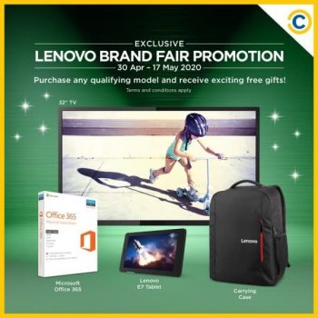 Lenovo-Lenovo-Brand-Fair-Promotion-350x350 30 Apr-17 May 2020: Lenovo Brand Fair Promotion at COURTS