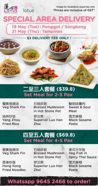 Lotus-Kitchen-Special-Area-Delivery-Promotion-342x650 19-21 May 2020: Lotus Kitchen Special Area Delivery Promotion