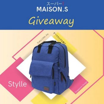 MAISON.S-Back-to-School-Giveaway-with-Isetan-350x350 Now till 5 Jun 2020: MAISON.S Back to School Giveaway with Isetan