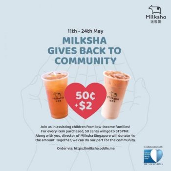 Milksha-Gives-Back-To-Community-350x350 12-24 May 2020: Milksha Gives Back To Community