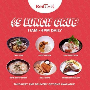 RedTail-Bar-Lunch-Grub-Promo-350x350 8 May 2020 Onward: RedTail Bar Lunch Grub Promo