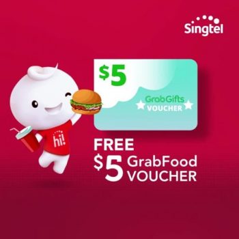 SINGTEL-GrabFood-Voucher-Promotion-350x350 13-31 May 2020: SINGTEL GrabFood Voucher Promotion